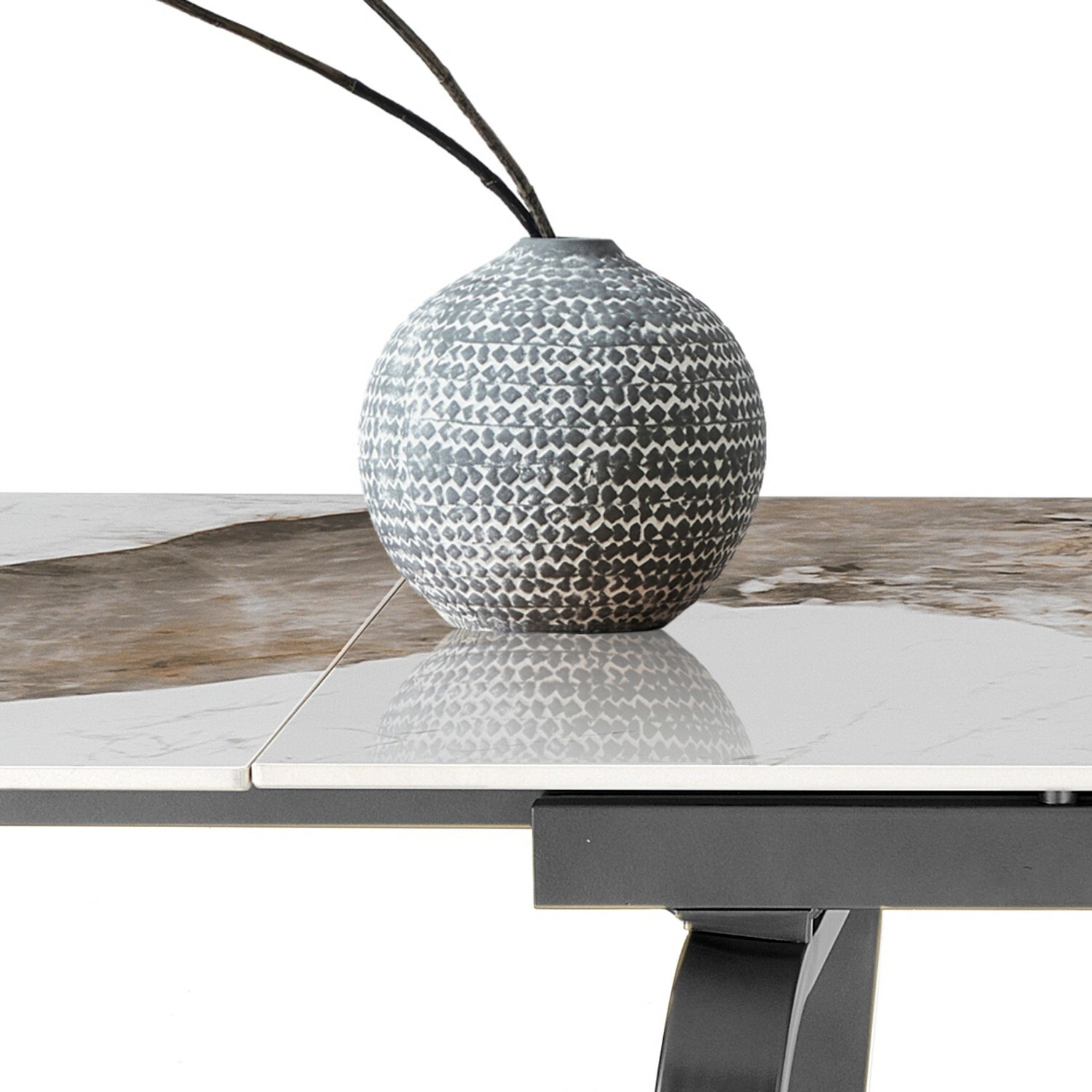 TOMASUCCI tavolo allungabile TRUST ONICE GREY