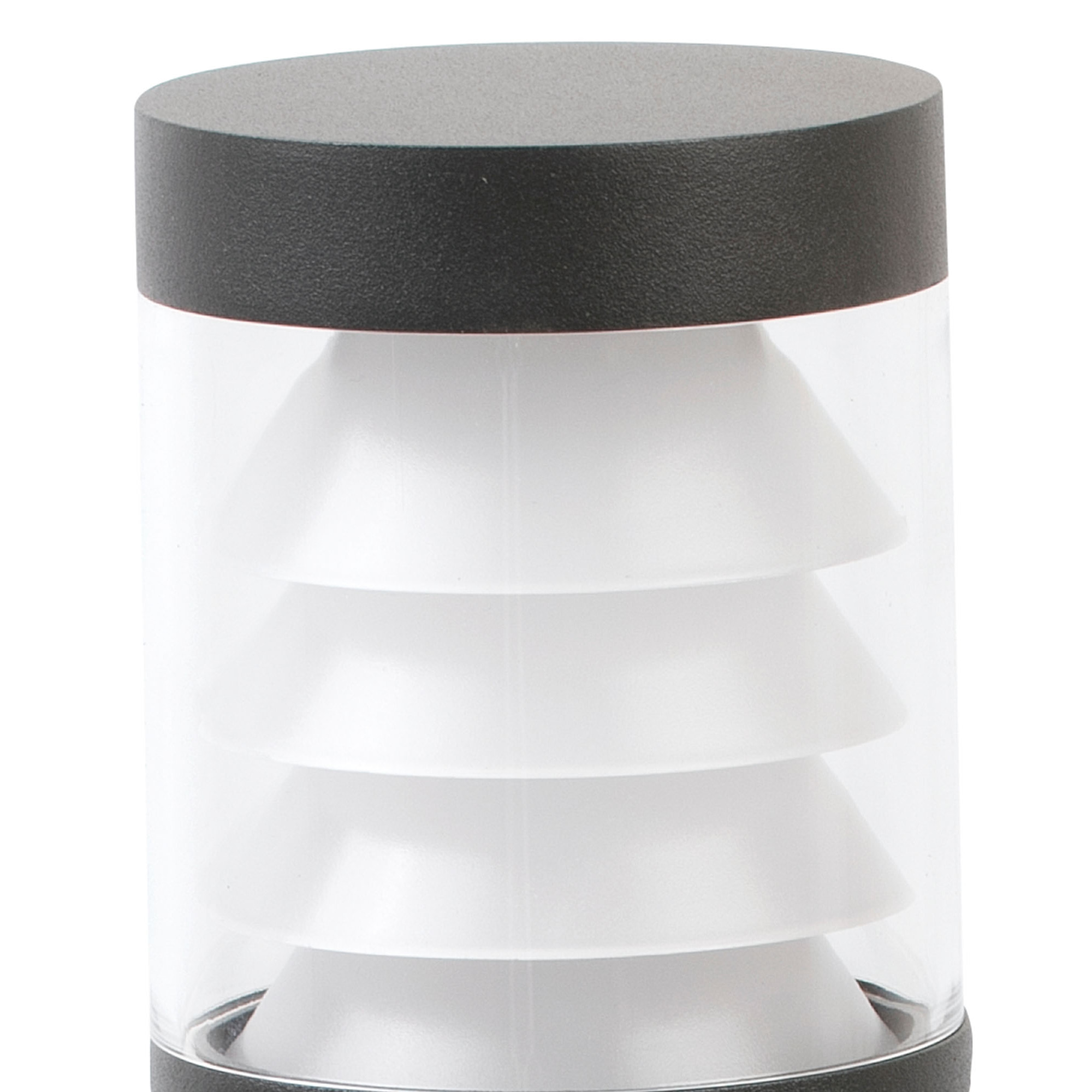 PLIM-3 LED Lampe balise gris foncé