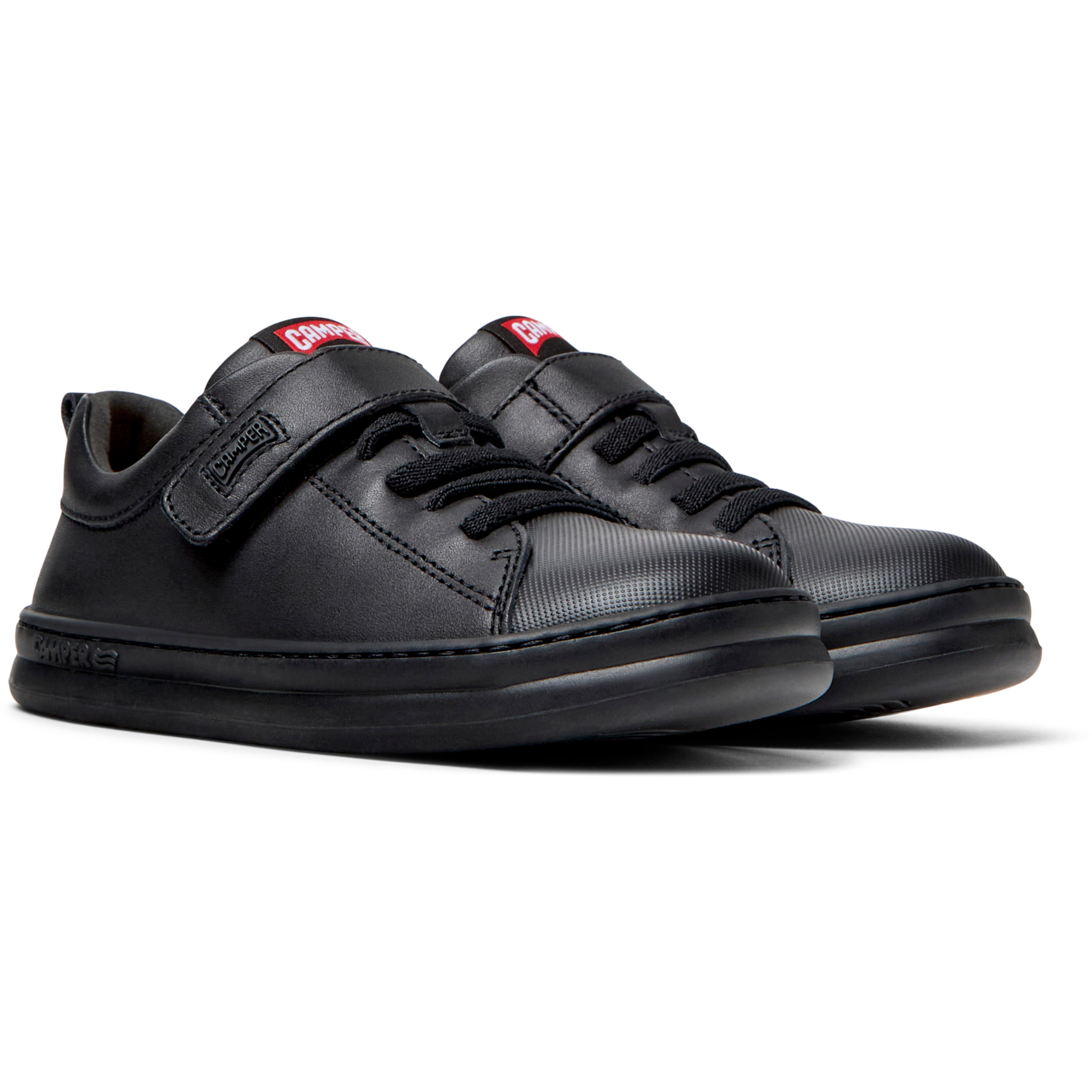 Zapatillas - CAMPER Runner Four - Negro - Cuero liso