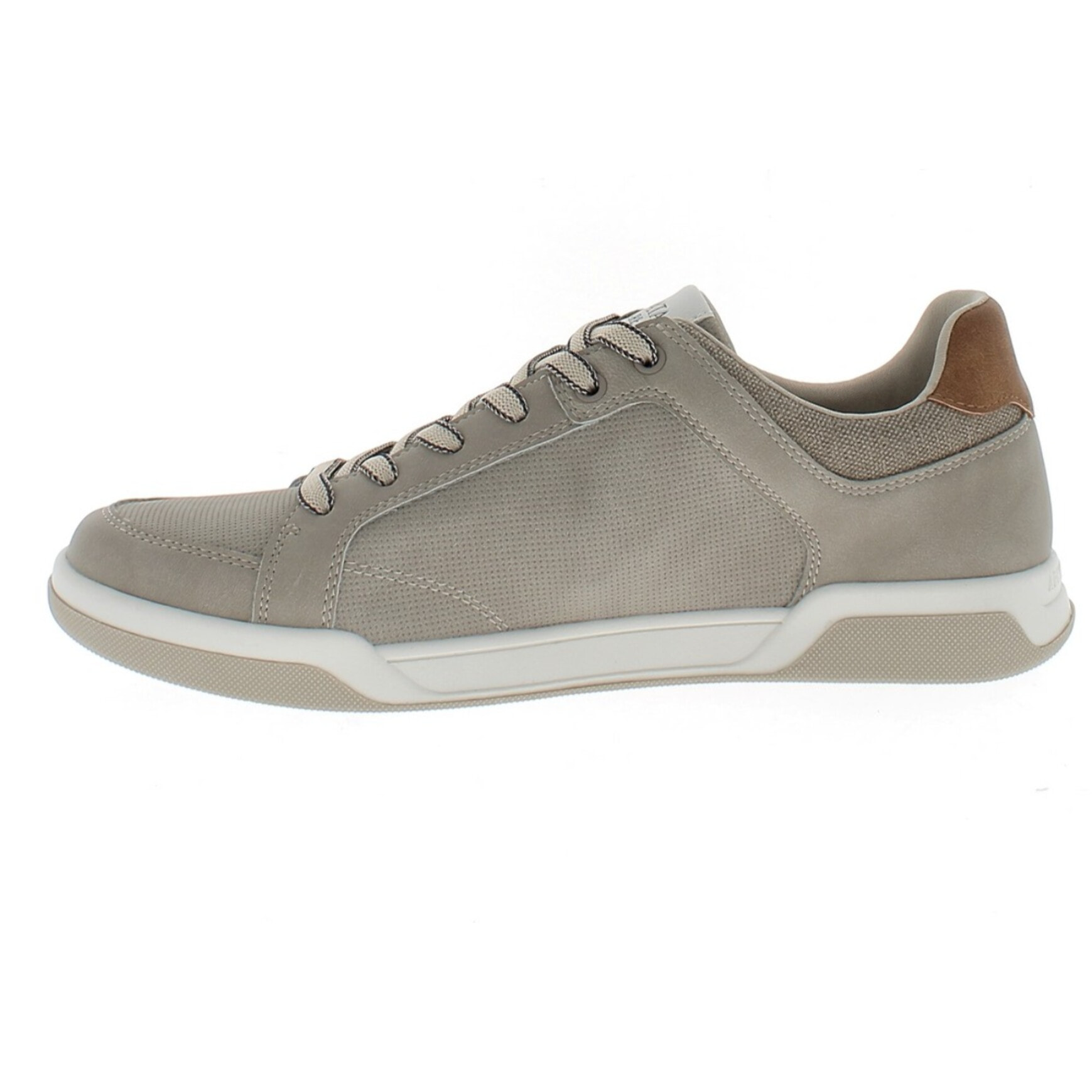 Armata di Mare Scarpe Uomo Sneakers Basse Stringate con Soletta Rimovibile in Memory Foam AMU S25M730 Beige