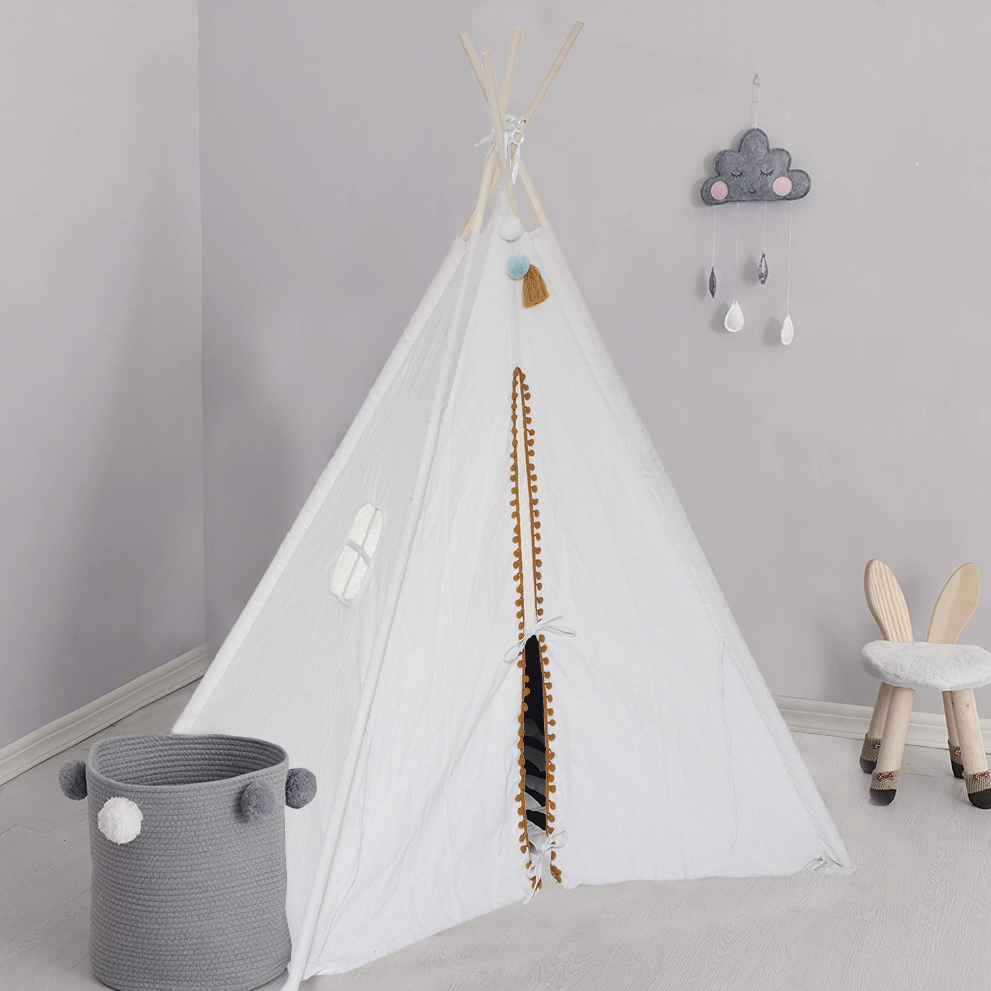 Tipi ecru para niños