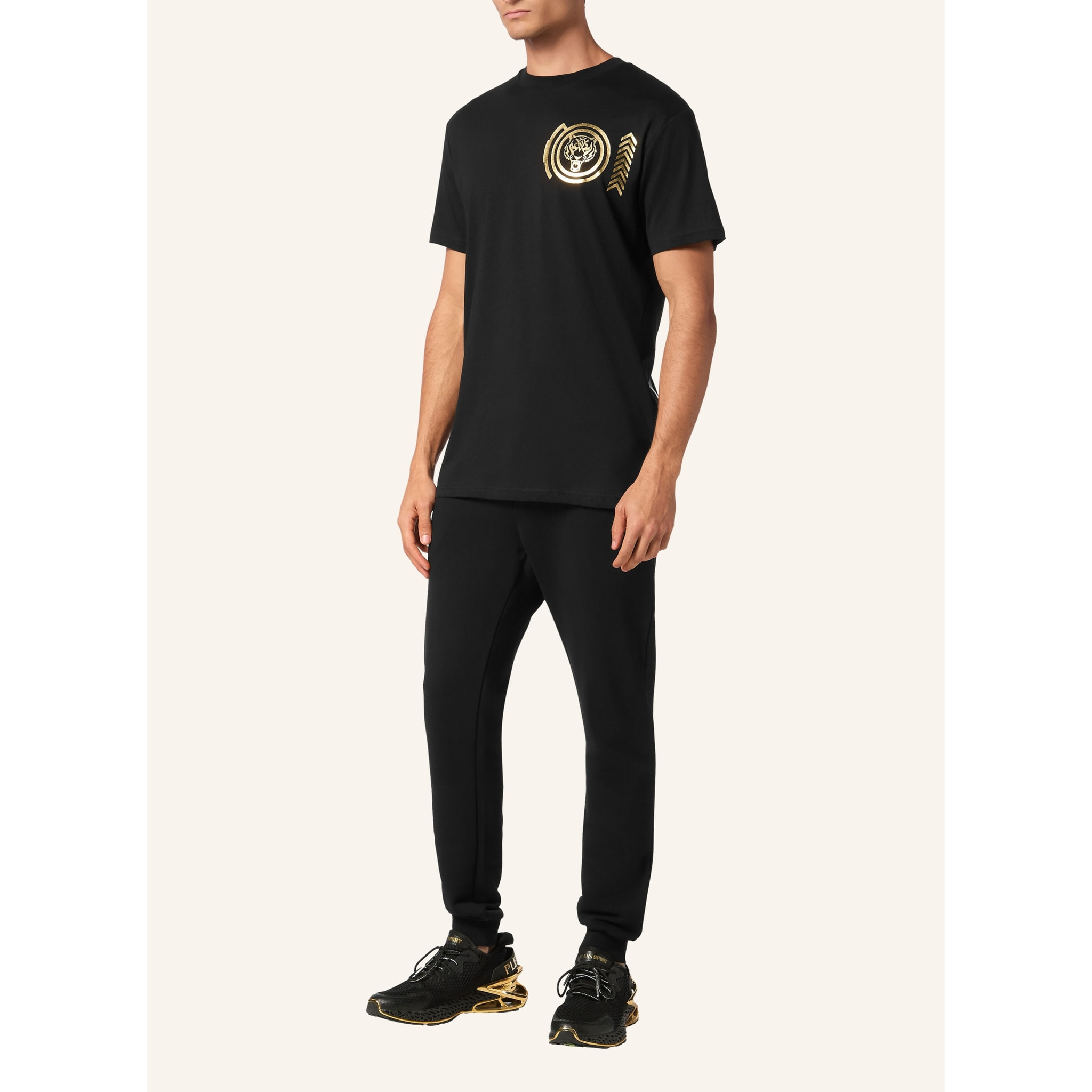 PLEIN SPORT Camiseta de cuello redondo TIGER