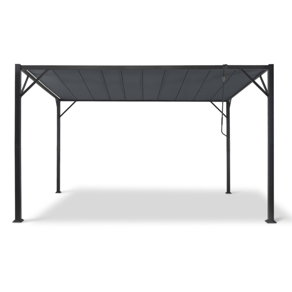Pergola Venice 3x4m lames orientables gris