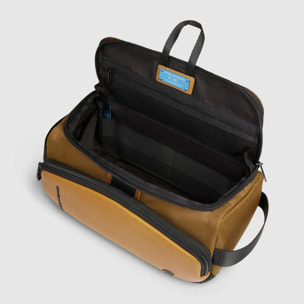 Piquadro Beauty case in tessuto riciclato e materiale bio-based