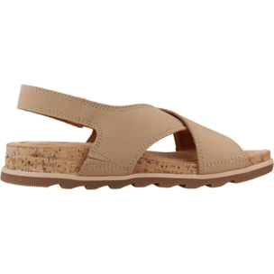 Sandalias Mujer de la marca CLARKS  modelo YACHT CROSS Light Brown