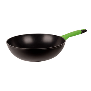 SARTÉN WOK ALUMINIO FORJADO COLECCIÓN VITORIA DE SAN IGNACIOØ28 cm