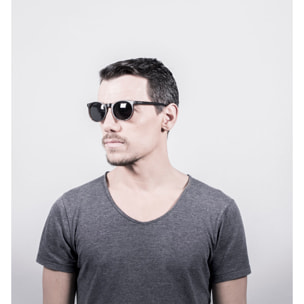 Gafas de sol OCEAN LIZARD - Negro mate arriba + carey abajo y / Ahumada