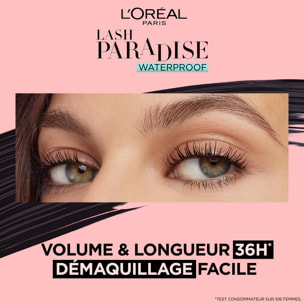 L'Oréal Paris Lash Paradise Mascara Waterproof Noir