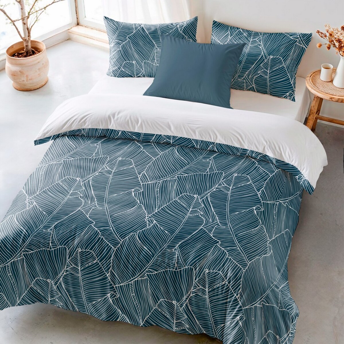 Funda nórdica 100% algodón 200 hilos Banama