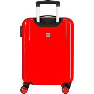 Trolley in ABS Mickey e Pluto Rosso Lui Mickey Mouse Rosso