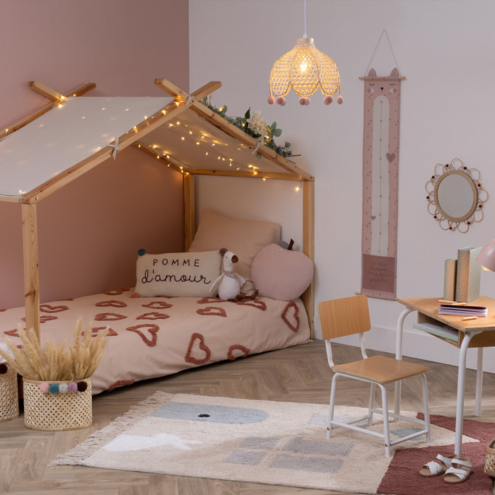 Suspension Week end à la campagne H.22cm bambou