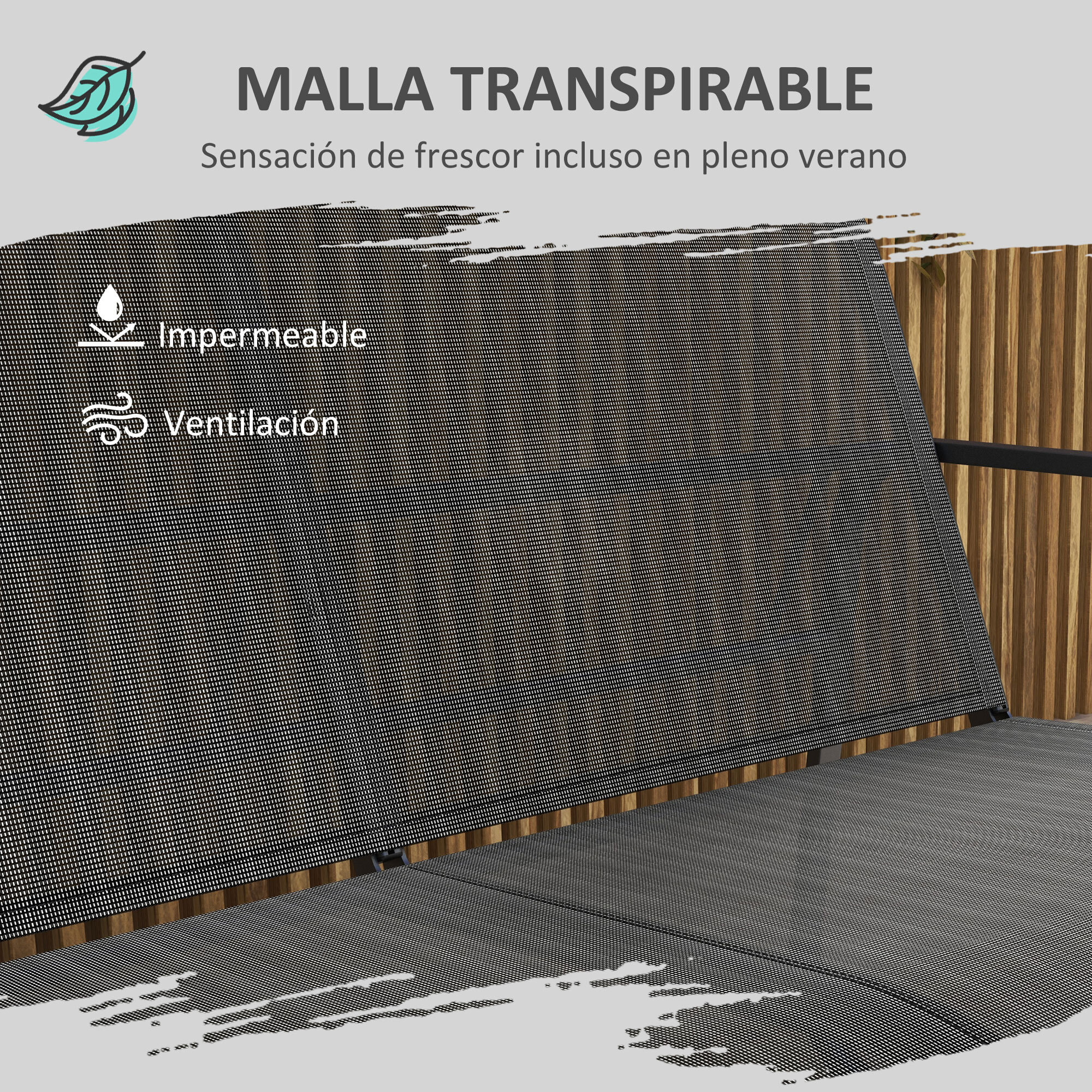 Conjunto de Muebles de Jardín Juego de 4 Piezas Muebles de Terraza con 2 Sillones 1 Sofá Exterior de 2 Plazas y Mesa de Centro con Tablero de Vidrio Templado Negro