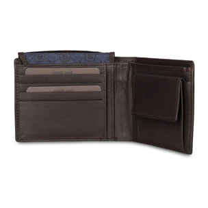 Portafoglio uomo in vera pelle - Modello Erevan Prime - Casual - 12.0 x 10.0 x 2.5 cm