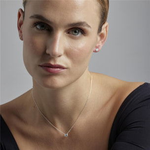 Collar Lux by Lux acabado plata