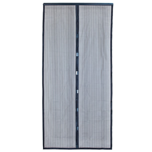 Moustiquaire avec fermeture aimantée - Noir