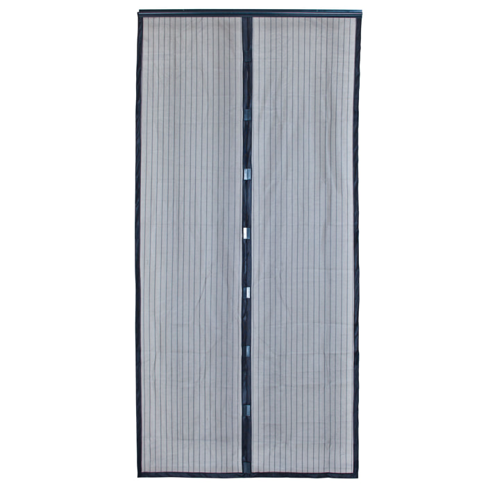 Moustiquaire avec fermeture aimantée - Noir