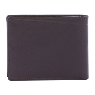 Portafoglio  da uomo In Vera pelle Made in Italy 10x12x2,5 cm