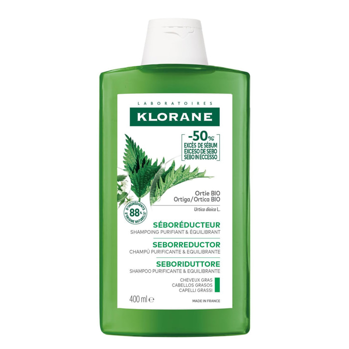 Ortie Bio - Shampoing Séboreducteur - Cheveux Gras