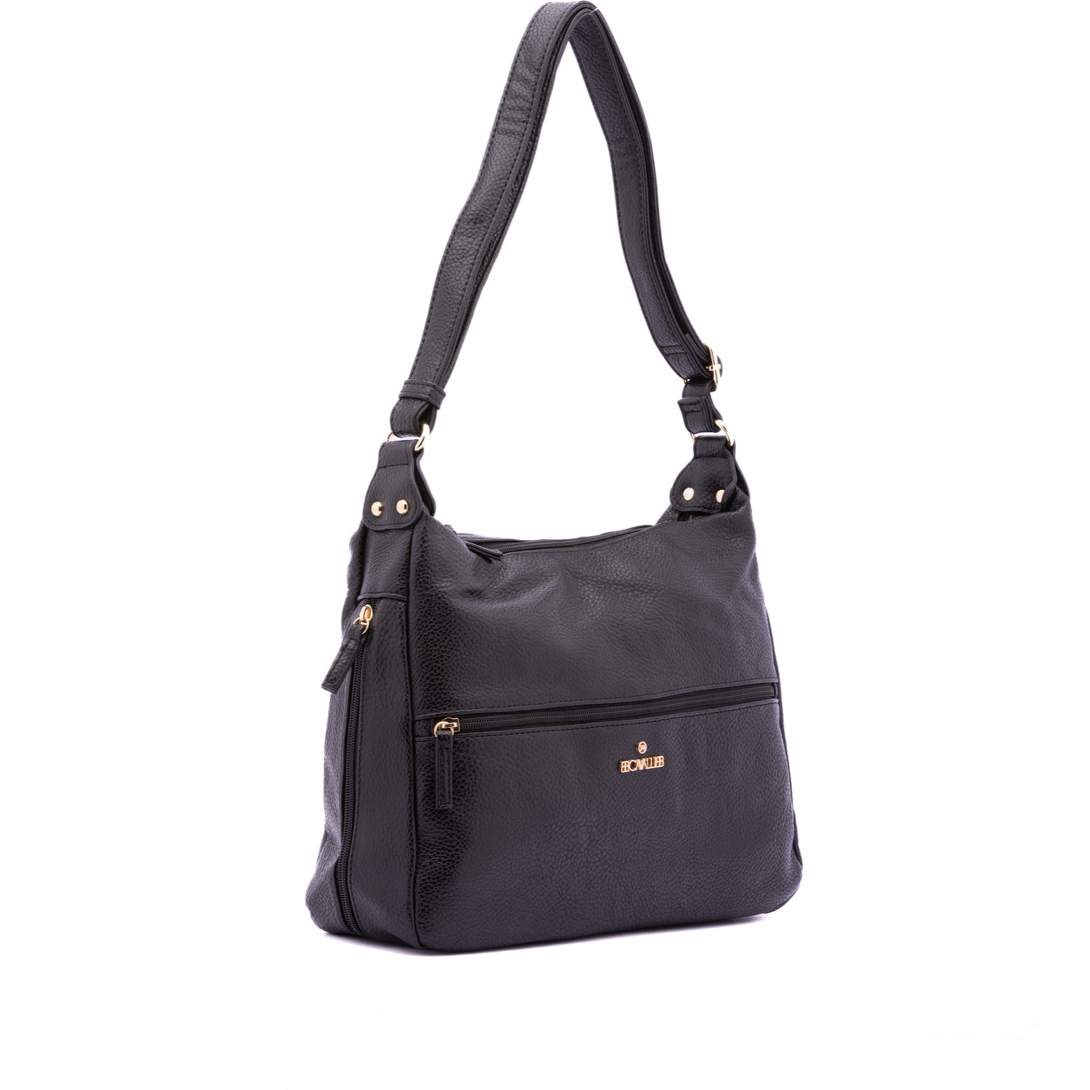 Borsa a spalla da donna - Modello False - Ecopelle - 35.0 x 26.0 x 11.0 cm