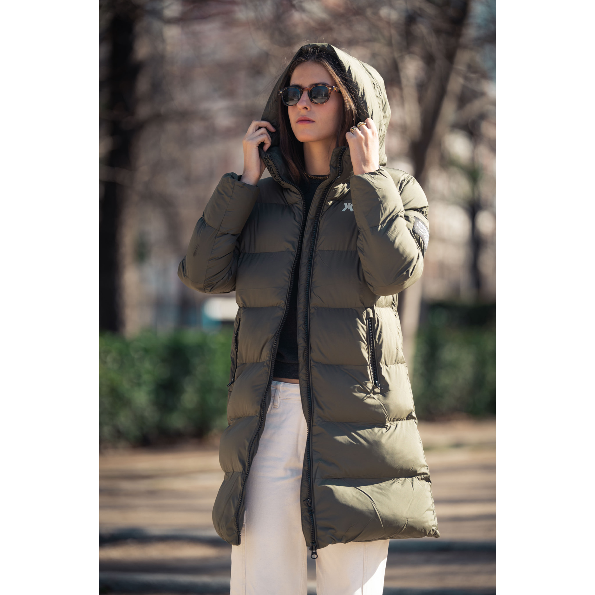 Chaqueta para mujer KUSTOM URBS-3W - Caqui