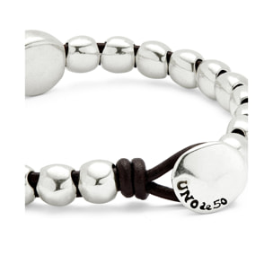 Pulsera SER INTRÉPIDA PLATEADO L