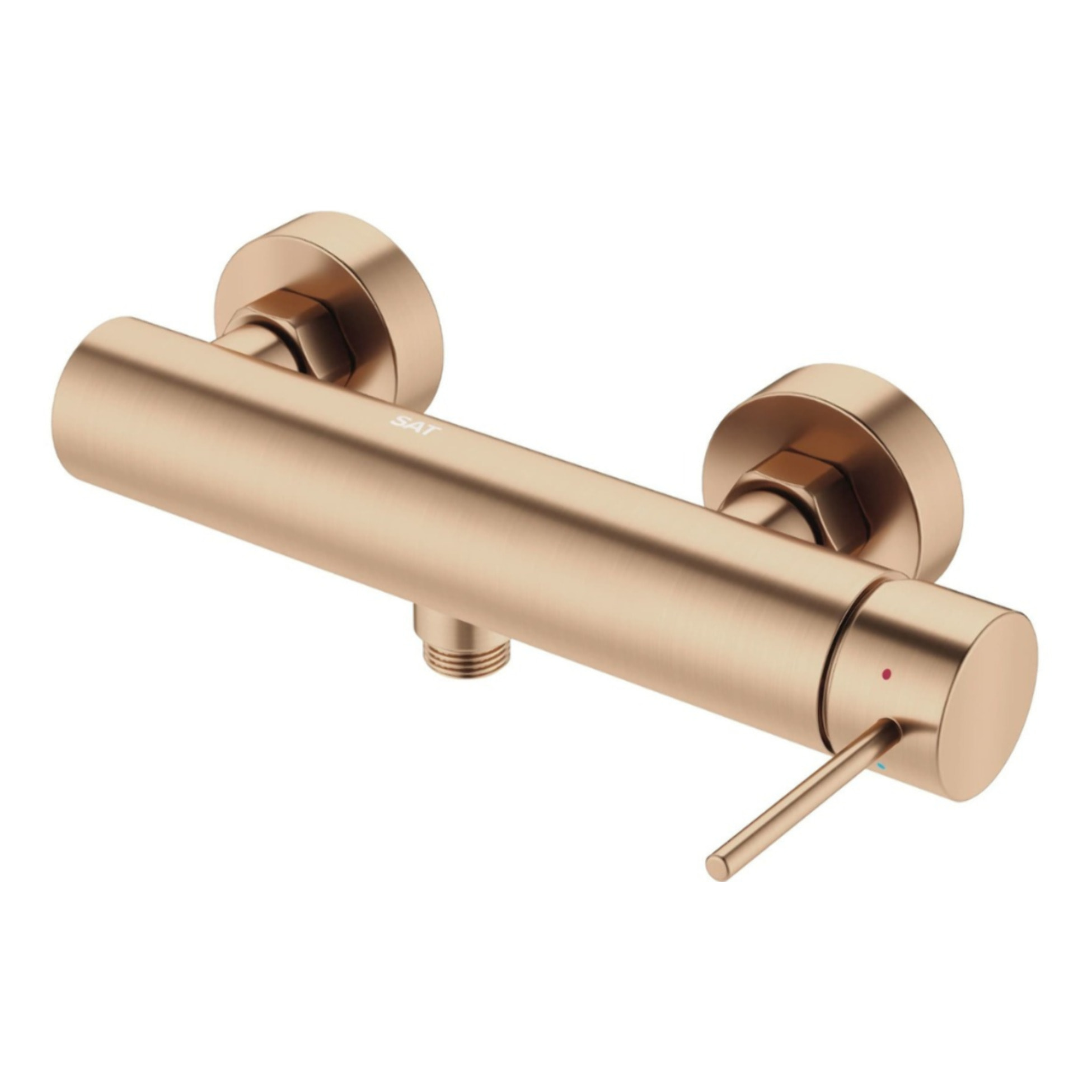 Aurum mitigeur de douche mural 150 mm à levier sans set de douche, or rose brossé (SATBAUR268BRG)