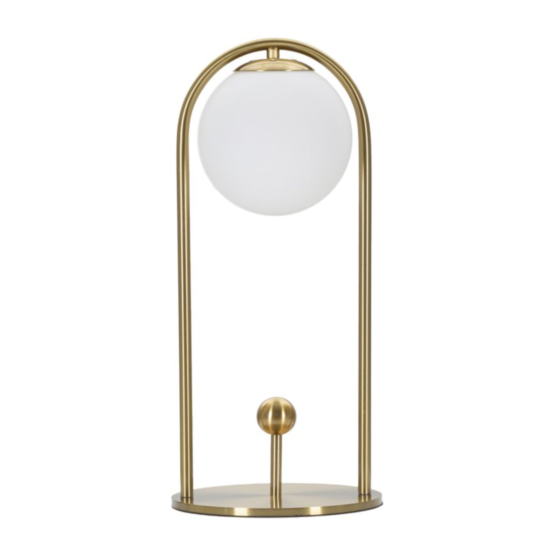 LAMPADA DA TAVOLO GLAMY ARC -A- CM Ø 21X47