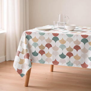Nappe imprimée anti-taches MIREN MULTICOLOR