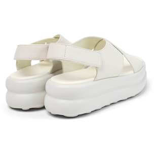 Sandali - CAMPER Pelotas Flota Up - Bianco - Pelle liscia