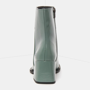 Botines 1706 NAPPA SHINNY PEPPERMINT/ VERONA color Peppermint