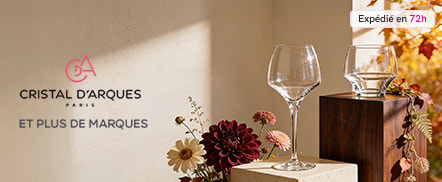 La sélection Cristal d'Arques - Chef & Sommelier