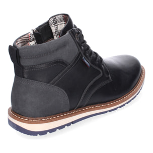 Botin Casual Plano de Hombre, Comodo, Diseño Moderno, Detalle de Costuras