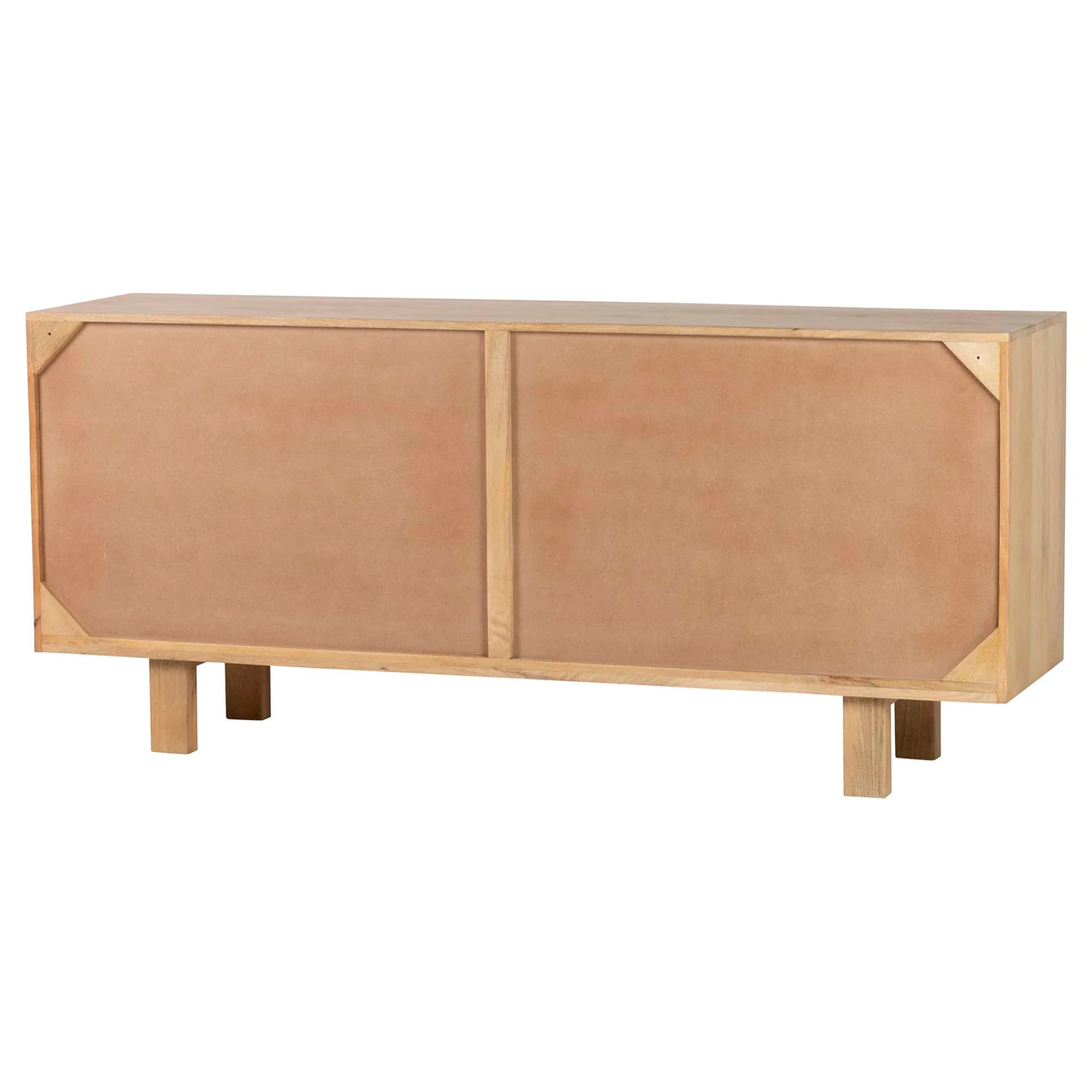 Aparador Madera Mango Marron Janto 180x45x80 Cm