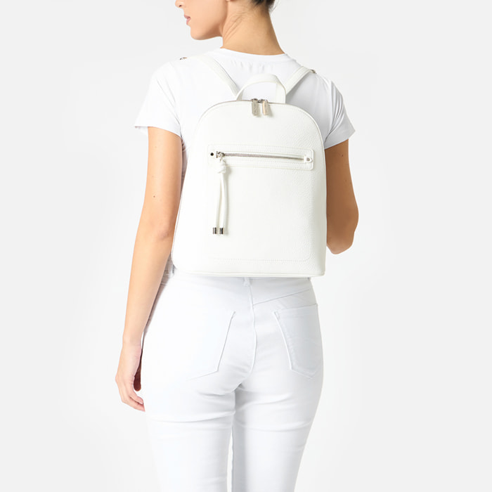 Zaino donna bianco