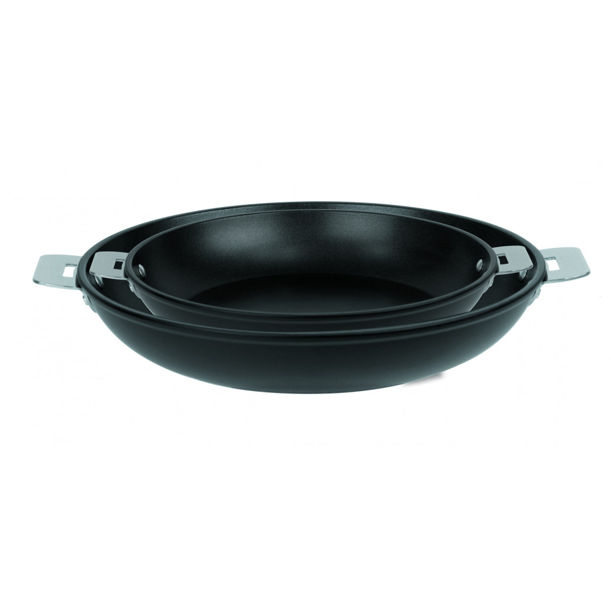 Set 2 poêles aluminium Cookway amovible