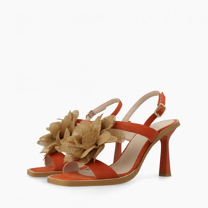 SANDALIAS NARANJAS WILATIS