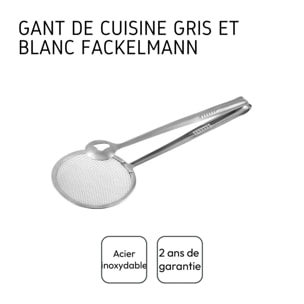 Set de 2 ustensiles de cuisine pince de cuisine inox Zenker Smart Pastry