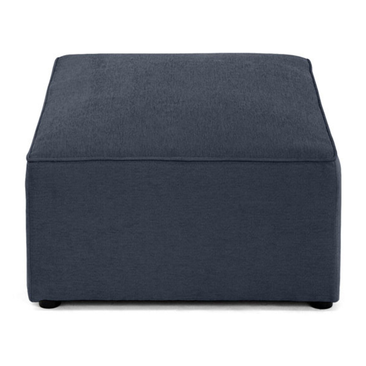 Topaze - pouf - en tissu - Bleu