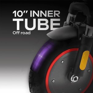 RIDE 100 PRO 2 – Poids 15Kg – Autonomie Jusqu'a 30 km – Batterie 42V – Trottinette Électrique Adulte UrbanGlide – Pneu 10"
