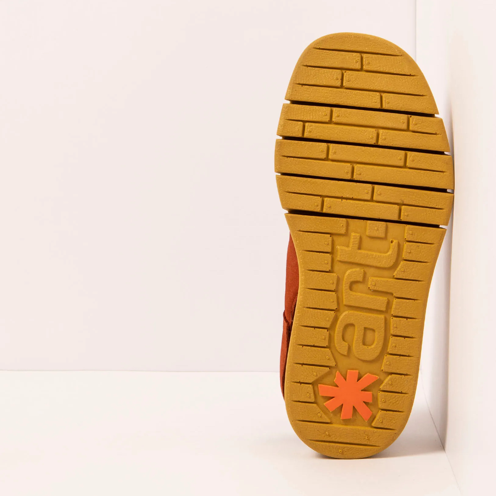 Sandalias 1855 NOBUCK DARK ORANGE/ MALAGA color Dark orange