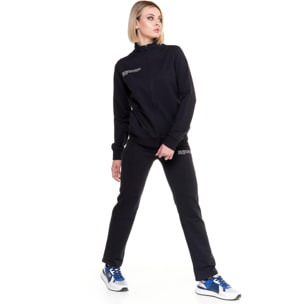 Tuta donna con collo alto e zip linea Only One