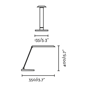 ANOUK Lampe de table blanche chargement par induction