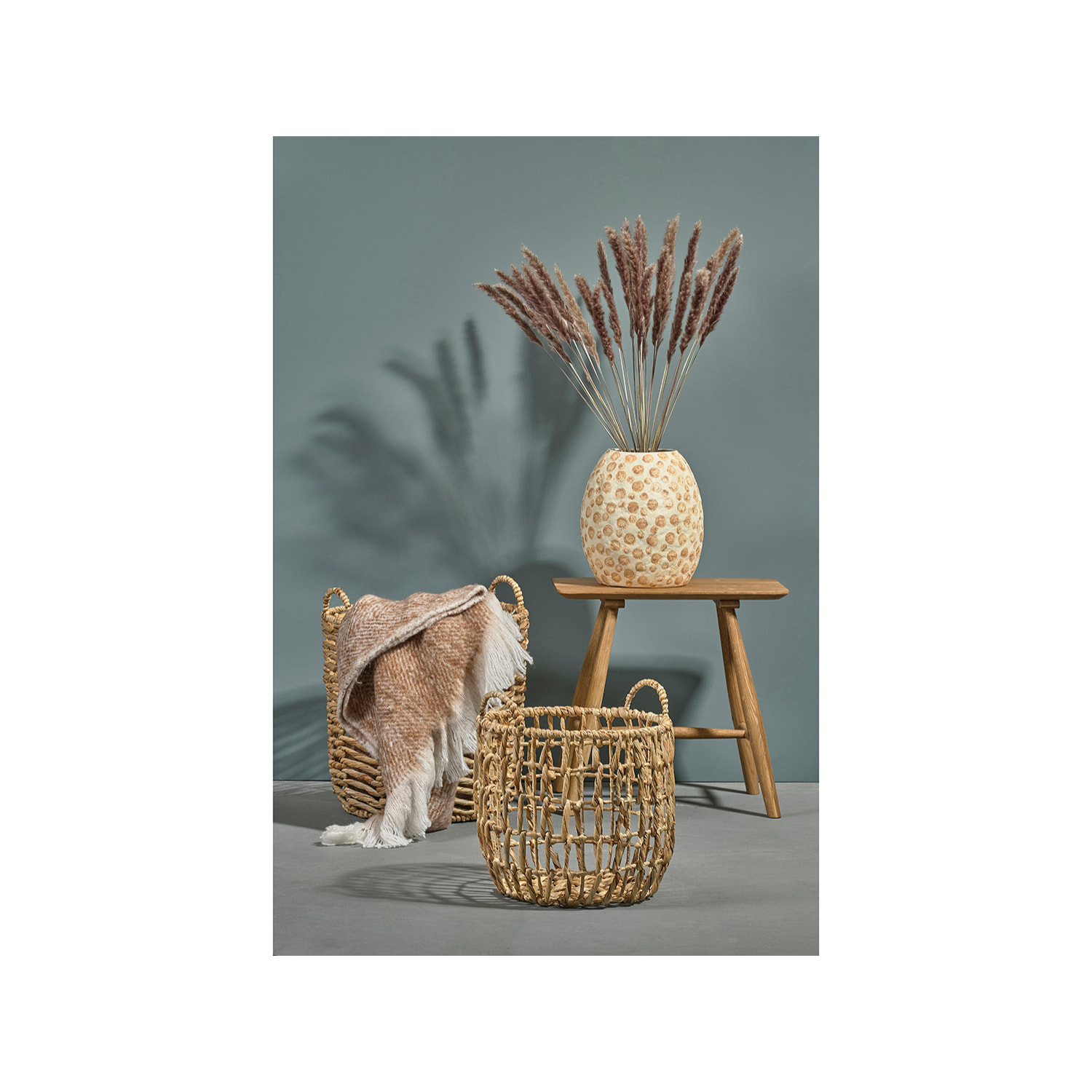 Vase Tana Crème/Nougat