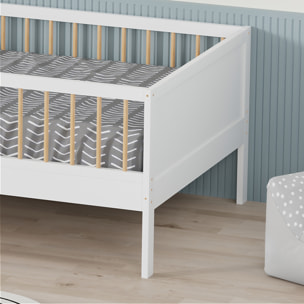Lit pour enfant 190x90cm blanc ADAM