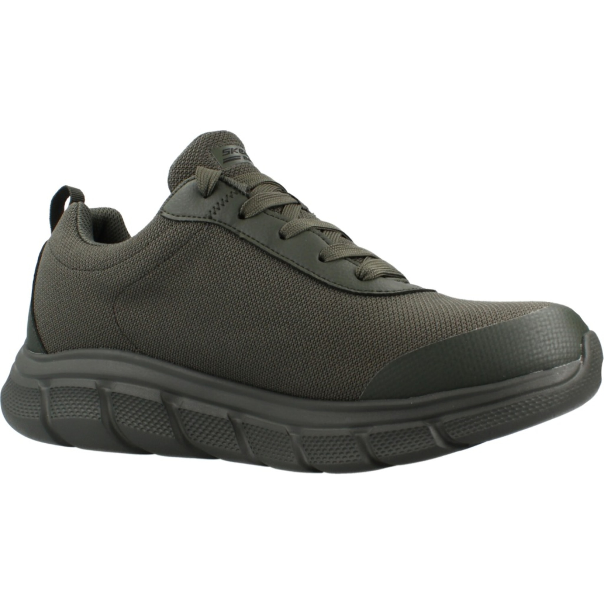 Sneakers De  Hombre Bobs B Flex - Rainy Edge Verde