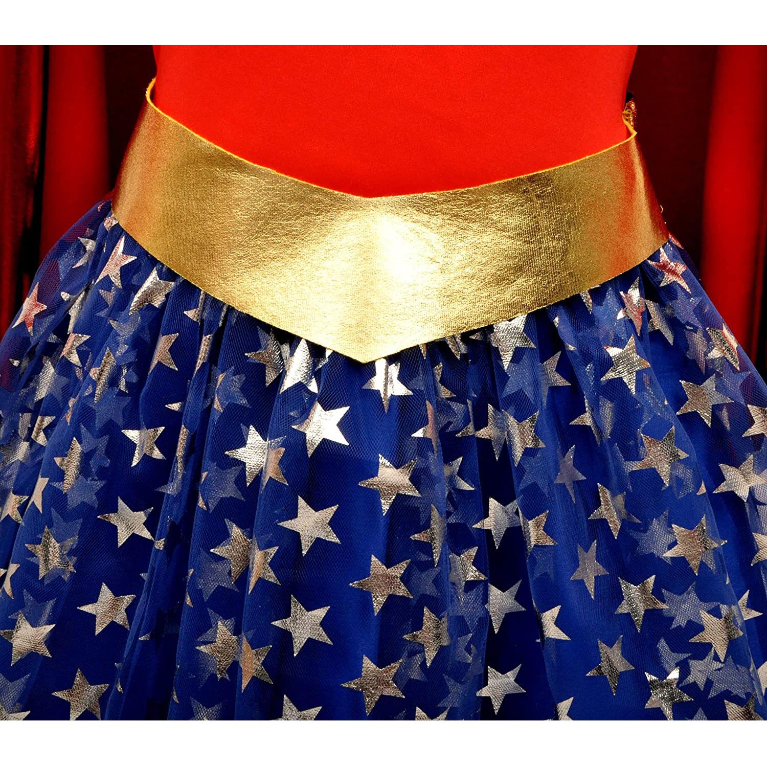 Costume Carnevale Travestimento Wonder Woman Originale DC Comics Ciao Bambina