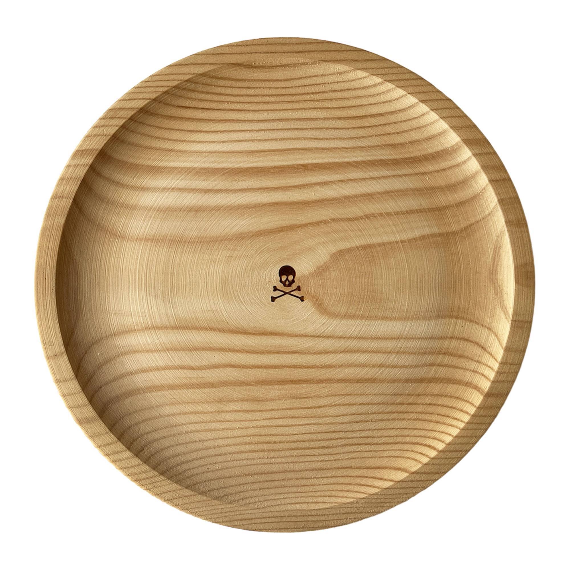 Plato de madera aperitivos ø25,5cm scalpers home