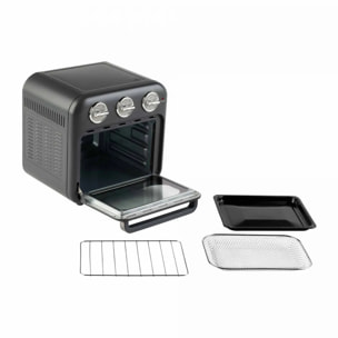 Freidora de aire y horno JATA JEFR1816 de 16 litros. Con temporizador. Puerta abatible. 1400 W