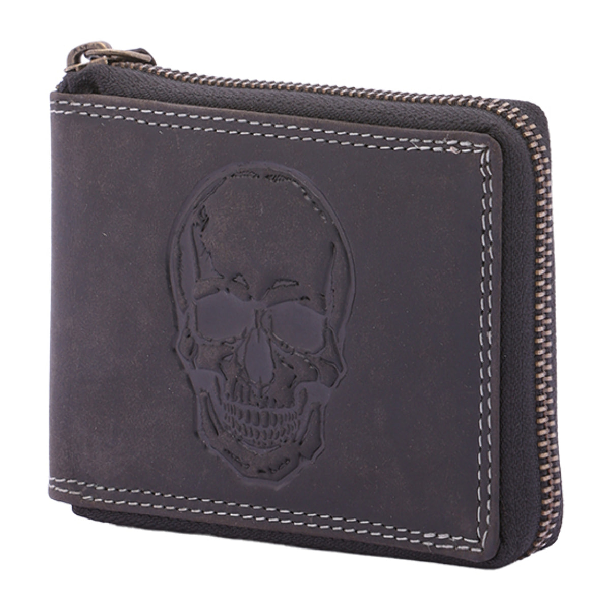 Portafoglio  da uomo In Vera pelle Made in Italy 9,5x12,5x2,5 cm