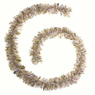 Guirlande de Noël Doré Blanc